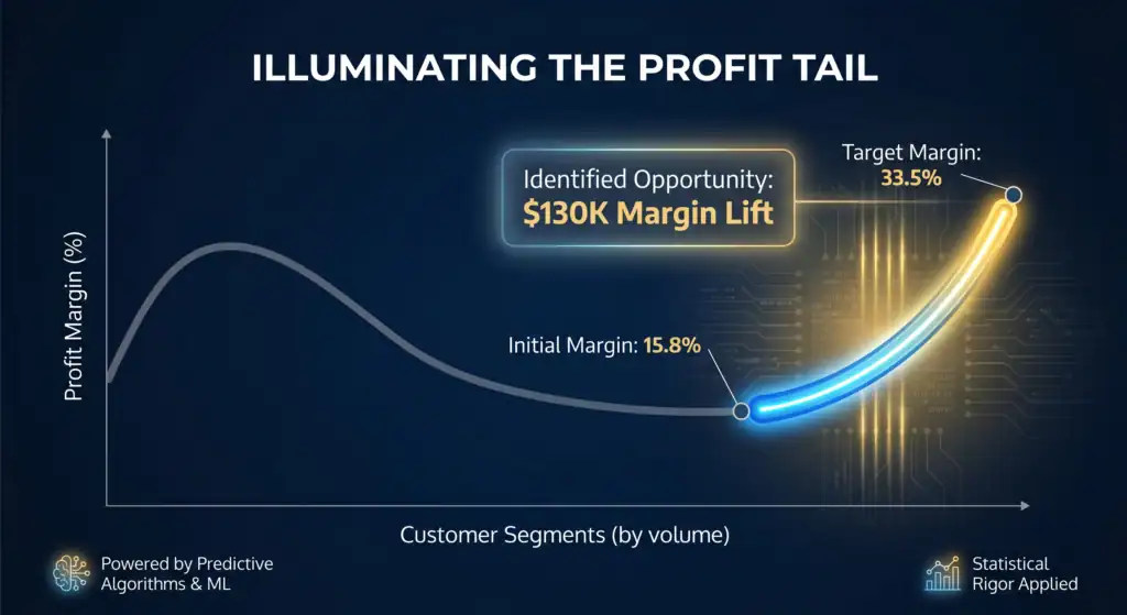 Read more about the article Repairing the Customer Portfolio Tail: $130K of Margin Recovered Without Losing Volume